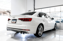 Load image into Gallery viewer, AWE Tuning 3020-43064 FITS: Audi B9 S5 Sportback Touring Edition Exhaust Non-Resonated (Black 102mm Tips) Catback