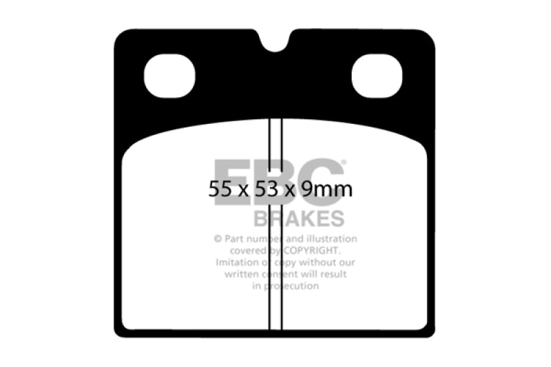 EBC UD971 FITS: 04-12 Aston Martin DB9 Parking Brake Ultimax2 Rear Brake Pads Brake Pads OE