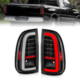 ANZO 311411 FITS: 00-06 Toyota Tundra LED Taillights w/ Light Bar Black Housing Clear Lens Tail Lights