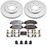 Power Stop 08-20 Cadillac Escalade Front Z36 Coated Truck & Tow Brake Kit
