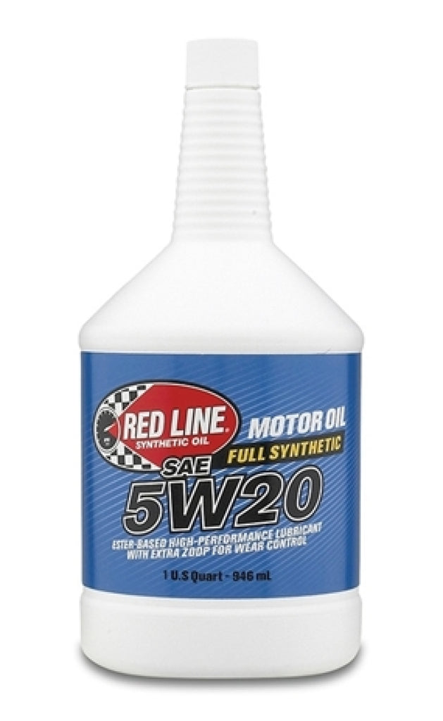 Red Line 15204 FITS: 5W20 Motor Oil Quart Motor Oils