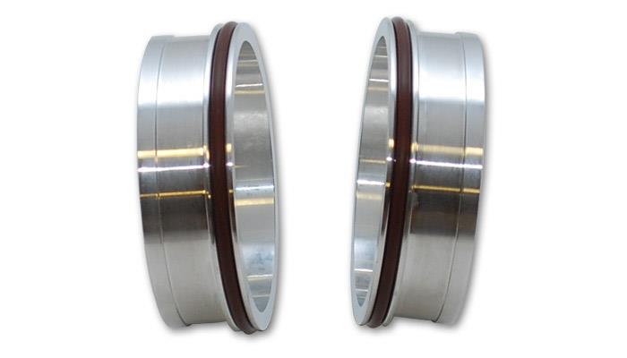 Vibrant 12547 FITS: Vanjen Aluminum Weld Fittings for 3.5in OD Tubing (for use with part #12567) Sold In Pairs Clamps