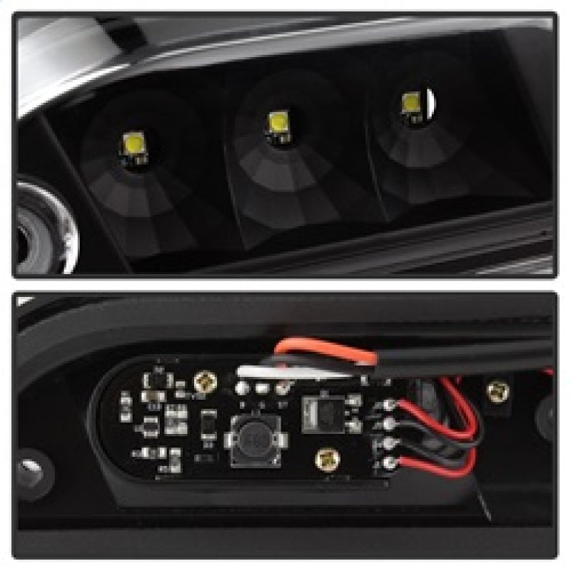 SPYDER 9040849 FITS:xTune 15-17 Ford F-150 (Not LED Brake/BLIS Tail Compat.)LED 3RD Brake Lght Blk BKL-JH-FF15015-LED-BK Brake Lights