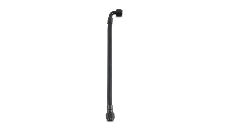 Vibrant 29072 FITS: 24in PTFE Hose Assy w/8AN Female Fittings Straight/90 Deg Hoses