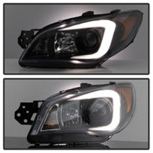 Load image into Gallery viewer, SPYDER 5083920 FITS: Subaru WRX 2006-2007 Projector Headlights Halogen Only Black PRO-YD-SWRX06-LBDRL-BK Headlights