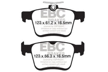 Load image into Gallery viewer, EBC UD1761 FITS: 2014+ Audi A3 1.8 Turbo (w/Electronic Parking Brake) Ultimax2 Rear Brake Pads Brake Pads OE