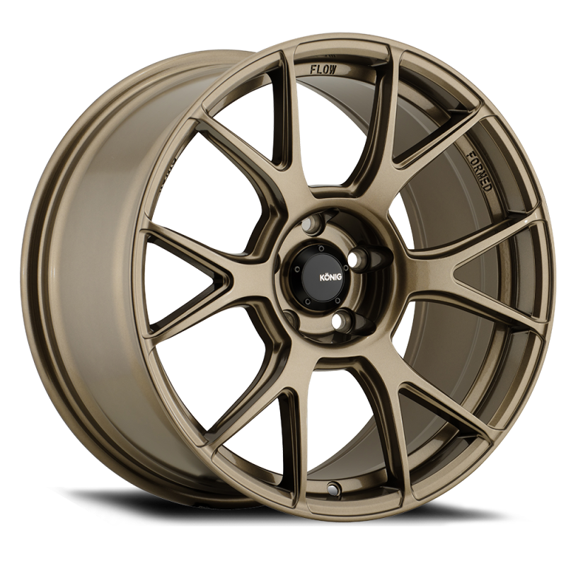 Konig AM88514458 FITS: Ampliform 18x8.5 5x114.3 ET45 Gloss Bronze Wheels Cast