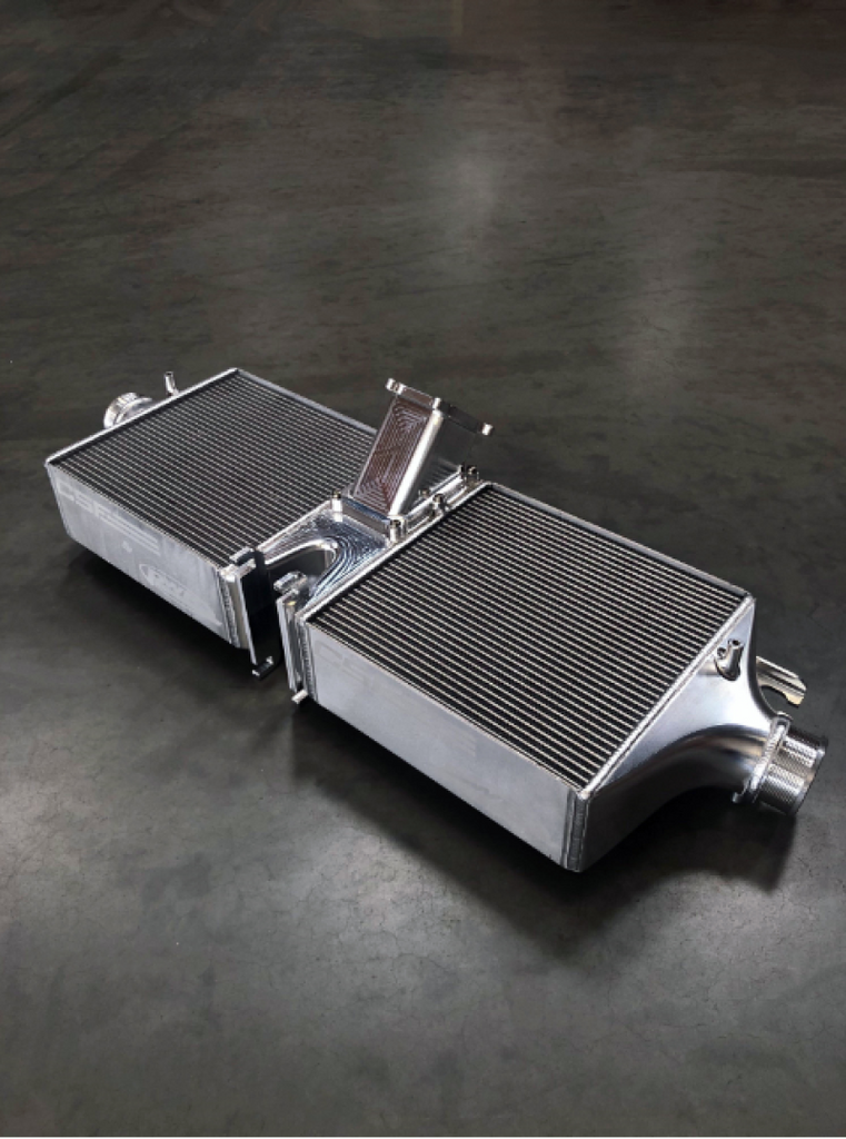 CSF 8188 FITS: 2020+ Porsche 992 Turbo/S High Performance Intercooler System (OEM PN 992.145.805.G) Intercoolers