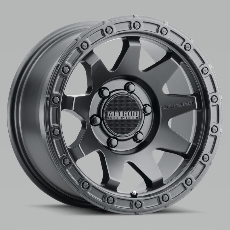 Method Wheels MR31789060503 FITS:Method MR317 18x9 +3mm Offset 6x5.5 106.25mm CB Matte Black Wheel Wheels Cast