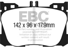 Load image into Gallery viewer, EBC DP43070R FITS: 2017+ Mercedes-Benz E300 (W213) 2.0L Turbo Yellowstuff Front Brake Pads Brake Pads Performance