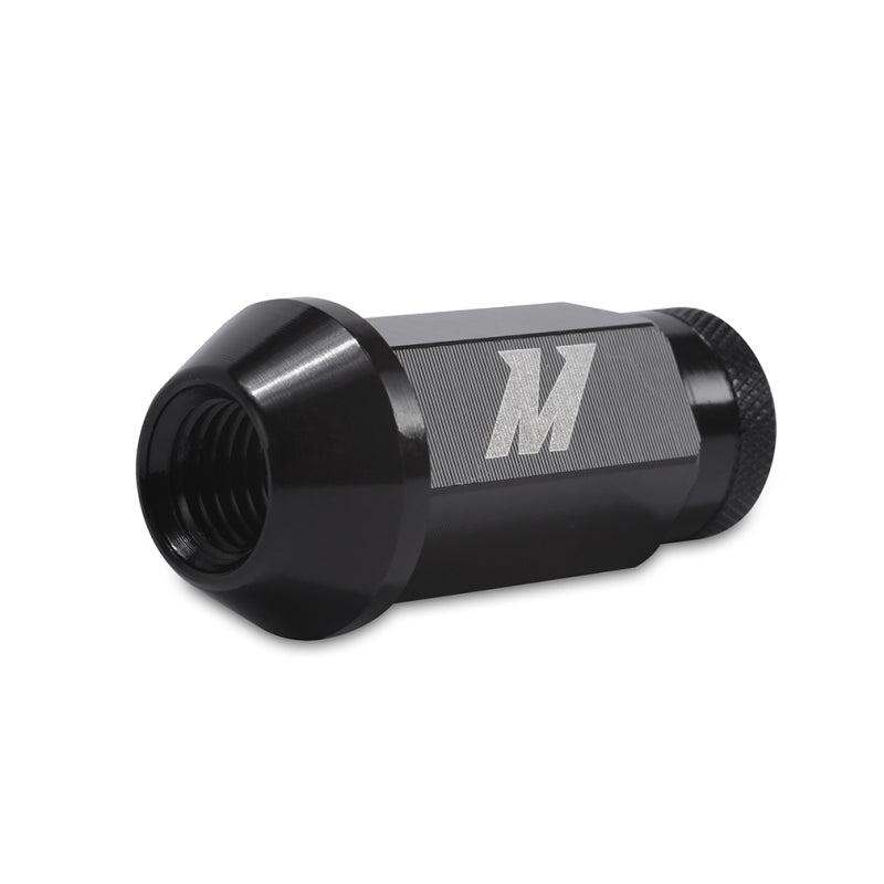 Mishimoto MMLG-125-20LBK FITS: Aluminum Locking Lug Nuts M12x1.25 20pc Set Black Lug Nuts