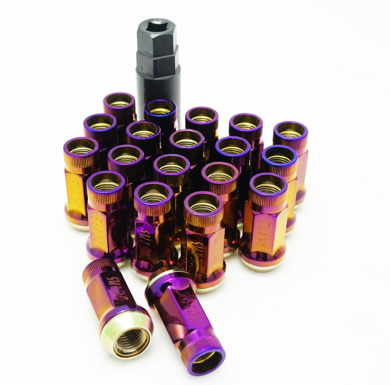 Wheel Mate 32936RN FITS: Muteki SR45R Lug Nut Kit 12x1.5 Burned Titan Lug Nuts