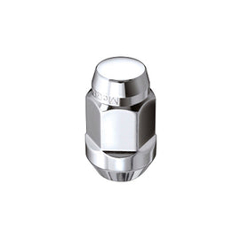 McGard 64010 FITS: Hex Lug Nut (Cone Seat Bulge Style) 1/2-20 / 3/4 Hex / 1.45in. Length (4-pack) Chrome Lug Nuts