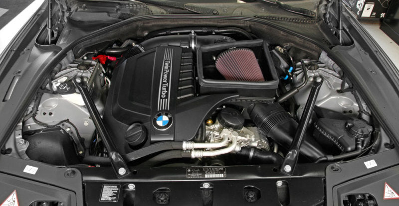 K&N Engineering 63-1132 FITS:K&N 2011-2016 BMW 535i L6-3.0L F/I AirCharger Performance Intake Cold Air Intakes