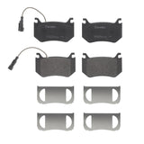 Brembo 18-20 Alfa Romeo Giulia/ Alfa Romeo Stelvio Rear Low-Met Brake Pad