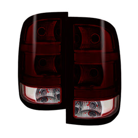 SPYDER 9032011 FITS:xTune GMC Sierra 2007-2013 OEM Style Tail Light Red Smoked ALT-JH-GS07-OE-RSM Tail Lights