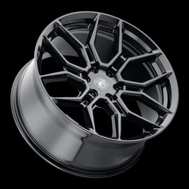 Forgestar F27170089P42 FITS: F14 17x10 / 6x135 BP / ET42 / 7.15in BS 87.1 Bore Gloss Black Wheel Wheels Cast