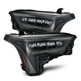 AlphaRex 880861 FITS: 22-23 Toyota Tundra NOVA-Series Headlights Alpha-Blk w/White DRL Req 810029 OR 810030 Headlights