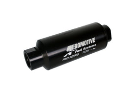 Aeromotive 12302 FITS: Pro-Series In-Line Fuel Filter AN-12 100 Micron SS Element Fuel Filters