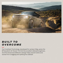 Load image into Gallery viewer, BFGoodrich 56770 FITS: All Terrain T/A KO3 LT275/55R20/D 115/112S Automotive/UTV Tires On Road