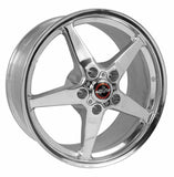 Race Star 92-745942DP FITS: 92 Drag Star 17x4.50 5x5.00bc 1.75bs Direct Drill Polished Wheel Wheels Cast