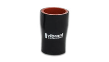 Load image into Gallery viewer, Vibrant 2921 FITS: 4 Ply Reducer Coupling 1.25in x 1.50in x 3in Long (BLACK) Silicone Couplers &amp; Hoses