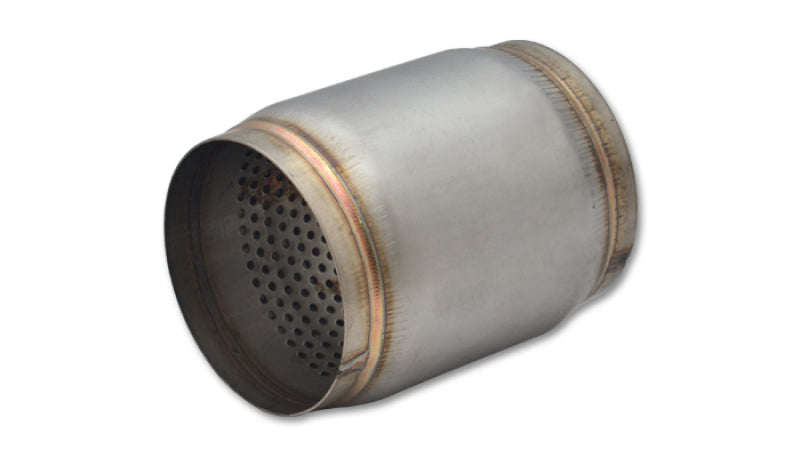 Vibrant 17965 FITS: SS Race Muffler 3.5in inlet/outlet x 5in long Muffler