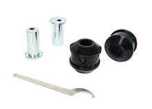 Load image into Gallery viewer, Whiteline KCA430 FITS: 05+ BMW 1 Series/3/05-10/11 3 Series Fr Radius/Strut Rod-to Chassis Bushing (+/- 0.5 Deg) Bushing Kits