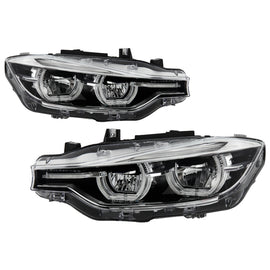 SPYDER 9948534 FITS: BMW F30 3 Series 4Dr LED Projector Headlights Chrome PRO-JH-BF3012H-4D-LED-C Headlights