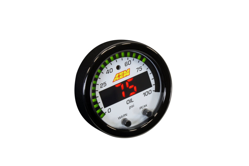 AEM 30-0301 FITS: X-Series Pressure 0-100psi Gauge Kit Gauges