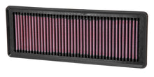 Load image into Gallery viewer, K&amp;N Engineering 33-2487 FITS:K&amp;N 12 Fiat 500 Abarth 1.4L Replacement Air Filter Air Filters Drop In