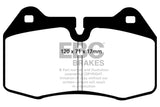 EBC DP31032C FITS: 94-99 BMW M5 3.8 (E34) Redstuff Front Brake Pads Brake Pads Performance
