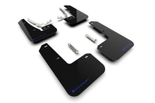 Load image into Gallery viewer, Rally Armor MF80-UR-BLK/BL FITS: 2022 MK8 Volkswagen Golf GTI/R Black UR Mud Flap w/ Blue Logo Mud Flaps