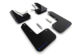 Rally Armor MF80-UR-BLK/BL FITS: 2022 MK8 Volkswagen Golf GTI/R Black UR Mud Flap w/ Blue Logo Mud Flaps
