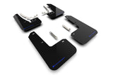 Rally Armor MF80-UR-BLK/BL FITS: 2022 MK8 Volkswagen Golf GTI/R Black UR Mud Flap w/ Blue Logo Mud Flaps