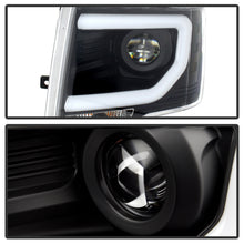 Load image into Gallery viewer, SPYDER 5077592 FITS: Ford F150 09-14 Projector Headlights Halogen Model- Light Bar DRL Blk PRO-YD-FF15009-LBDRL-BK Headlights