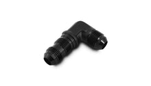 Load image into Gallery viewer, Vibrant 10610 FITS: -6AN Bulkhead Adapter 90 Degree Elbow Fitting Anodized Black Only Fittings