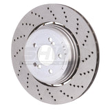 SHW Performance BRR48081 FITS:SHW 06-10 BMW M5 5.0L Right Rear Cross-Drilled Lightweight Brake Rotor (34212282808) Brake Rotors Drilled