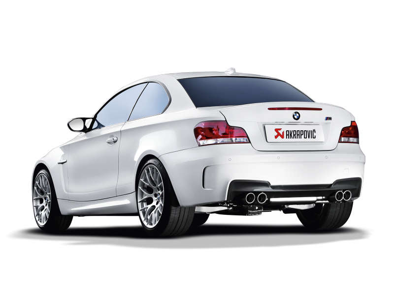 Akrapovic M-BM/T/4H FITS: 11-12 BMW 1 Series M Coupe (E82) Slip-On Line (Titanium) (Req. Tips) Muffler