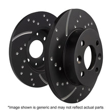 Load image into Gallery viewer, EBC GD167 FITS: 86-93 Volkswagen Cabriolet 1.8 GD Sport Rear Rotors Brake Rotors Slot &amp; Drilled
