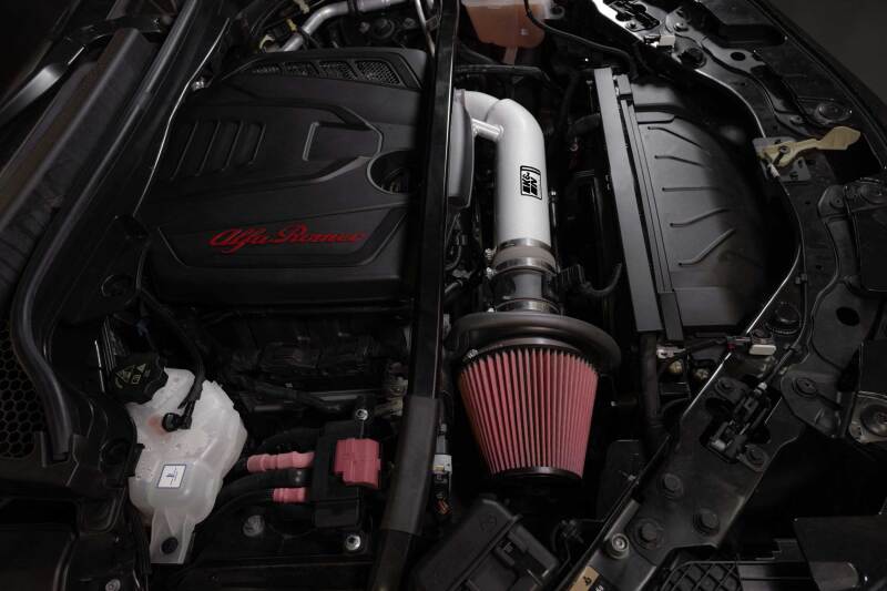 K&N Engineering 69-9900TS FITS:K&N 17-22 Alfa Romeo Giulia / 17-22 Alfa Romeo Stelvio Performance Air Intake System Cold Air Intakes