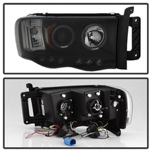 Load image into Gallery viewer, SPYDER 5078384 FITS: Dodge Ram 1500 02-05 03-05 Projector Headlights LED Halo LED Blk Smke PRO-YD-DR02-HL-BSM Headlights