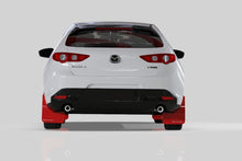 Load image into Gallery viewer, Rally Armor MF61-UR-BLK/RD FITS: 19-25 Mazda3 Hatchback Black UR Mud Flap w/Red Logo Mud Flaps