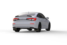 Load image into Gallery viewer, Rally Armor MF90-UR-BLK/WH FITS: 22-25 Honda Civic/Civic Si/Sport Black UR Mud Flap w/White Logo Mud Flaps