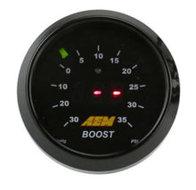 Load image into Gallery viewer, AEM 30-4406 FITS: 52mm Boost Digital Gauge -30-35psi Gauges