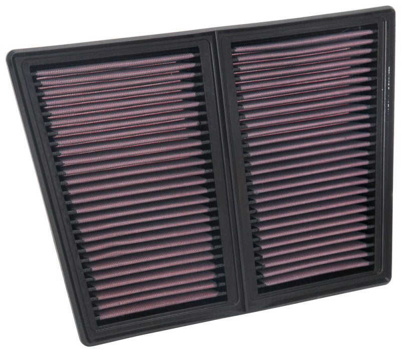 K&N Engineering 33-5085 FITS:K&N 17-18 Alpha Romeo Giulia 2.9L V6 F/I Replacement Panel Air Filter Air Filters Drop In