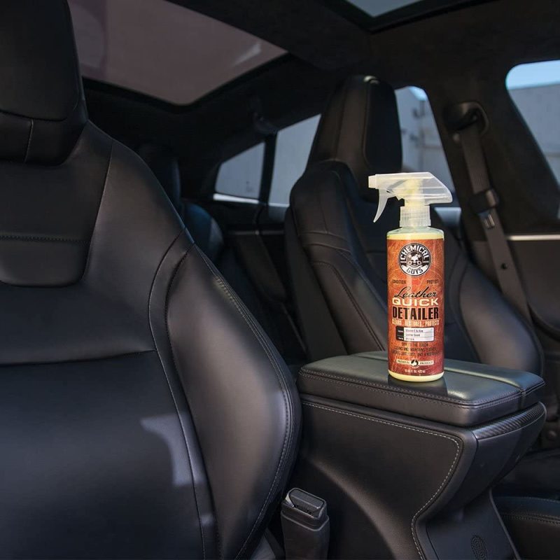 Chemical Guys SPI21616 FITS: Leather Quick Detailer Care Spray Matte Finish 16oz Surface Cleaners
