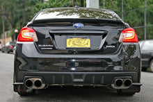 Load image into Gallery viewer, Rally Armor MF32-UR-BLK/BL FITS: 15-21 Subaru WRX/STI Black UR Mud Flap w/Blue Logo Mud Flaps