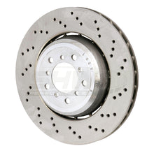Load image into Gallery viewer, SHW Performance BFR42852 FITS: -SHW 08-13 BMW M3 4.0L Right Front Cross-Drilled Lightweight Brake Rotor Brake Rotors Drilled