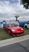 Load image into Gallery viewer, BetterBodies Motorsport Porsche 996 Turbo front lip spoiler, racing style upgrade, enhances front bumper, 1999–2004 model.